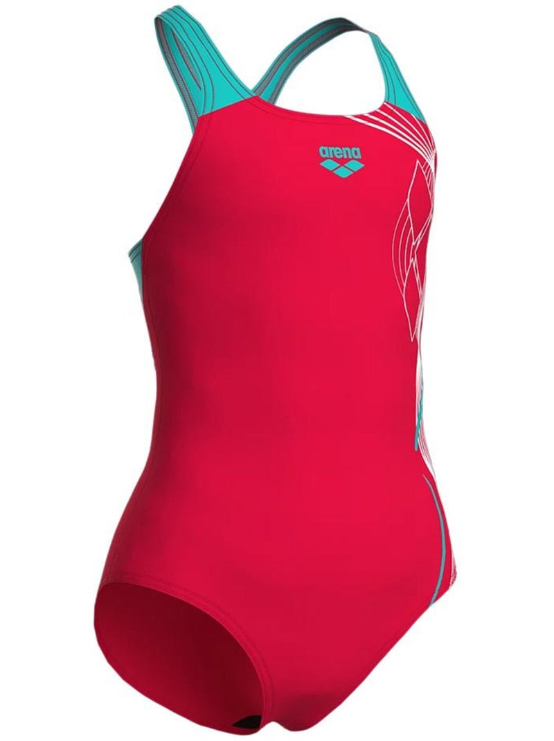 Maillot de bain Fille Arena Rouge - Kiabi