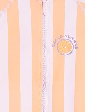 Maillot de bain forme body à manches longues