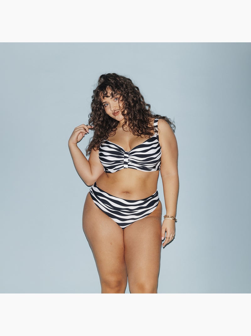 Maillot de bain grande taille Paula - RougeGorge Lingerie Blanc Multicolore - Kiabi