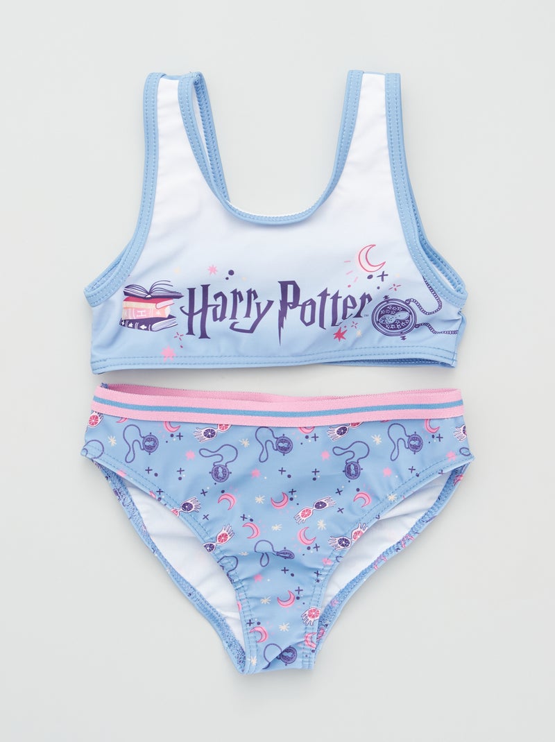 Maillot de bain 'Harry Potter' - 2 pièces bleu - Kiabi