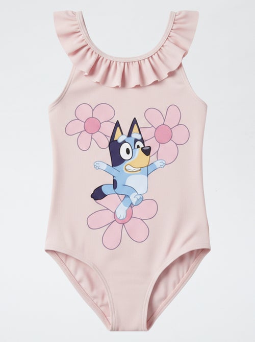 Maillot de bain imprimé 'Bluey' volanté - Kiabi