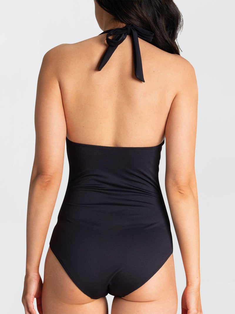 Maillot de bain menstruel 'Athena' - 1 pièce Noir - Kiabi