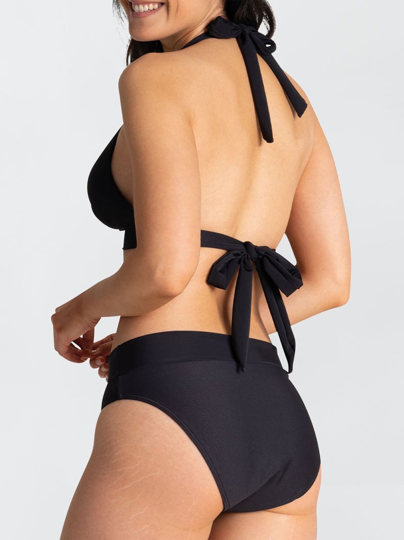 Maillot de bain menstruel 'Athena' - 2 pièces Noir - Kiabi
