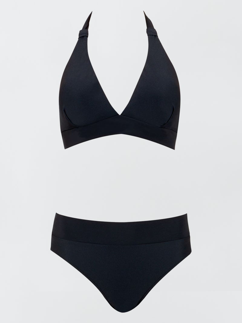 Maillot de bain menstruel 'Athena' - 2 pièces Noir - Kiabi