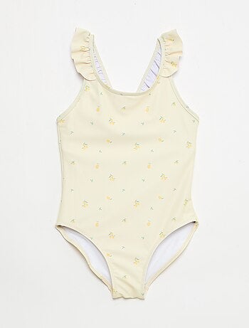 Maillot de bain motif all-over tropique
