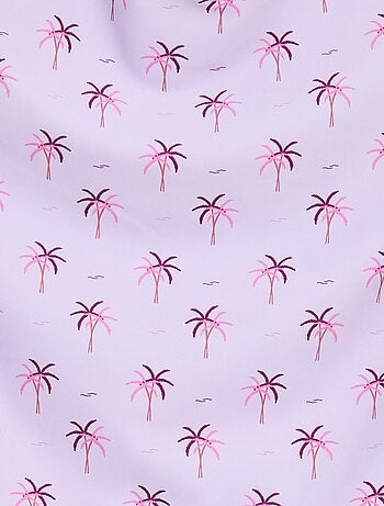 Maillot de bain motif all-over tropique