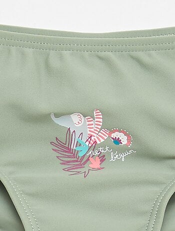 Maillot de bain 'Petit Béguin' 2 pièces culotte + T-shirt