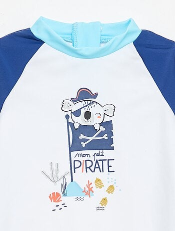 Maillot de bain 'Petit Béguin' 2 pièces T-shirt + boxer