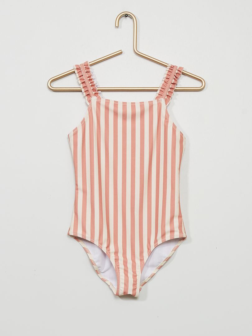 LCW DREAM Maillot De Bain Rayé à Rembourrage Amovible Pour Femmes Noir O 4454496 LCW DREAM Maillot De Bain Rayé à Rembourrage Amovible Pour Femmes Noir O 4454496