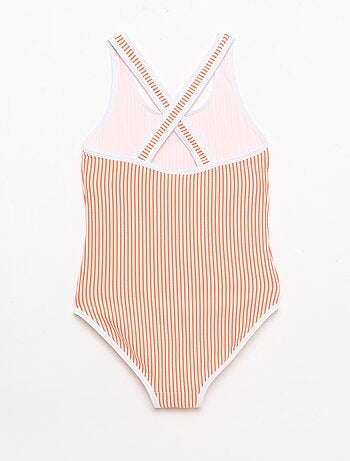 Maillot de bain rayé
