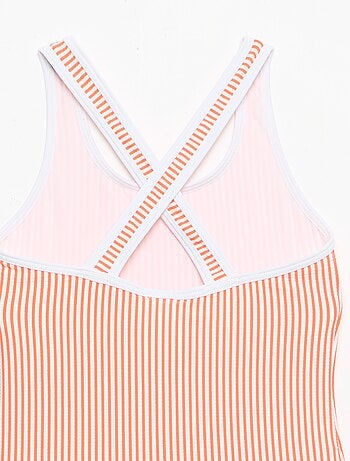 Maillot de bain rayé