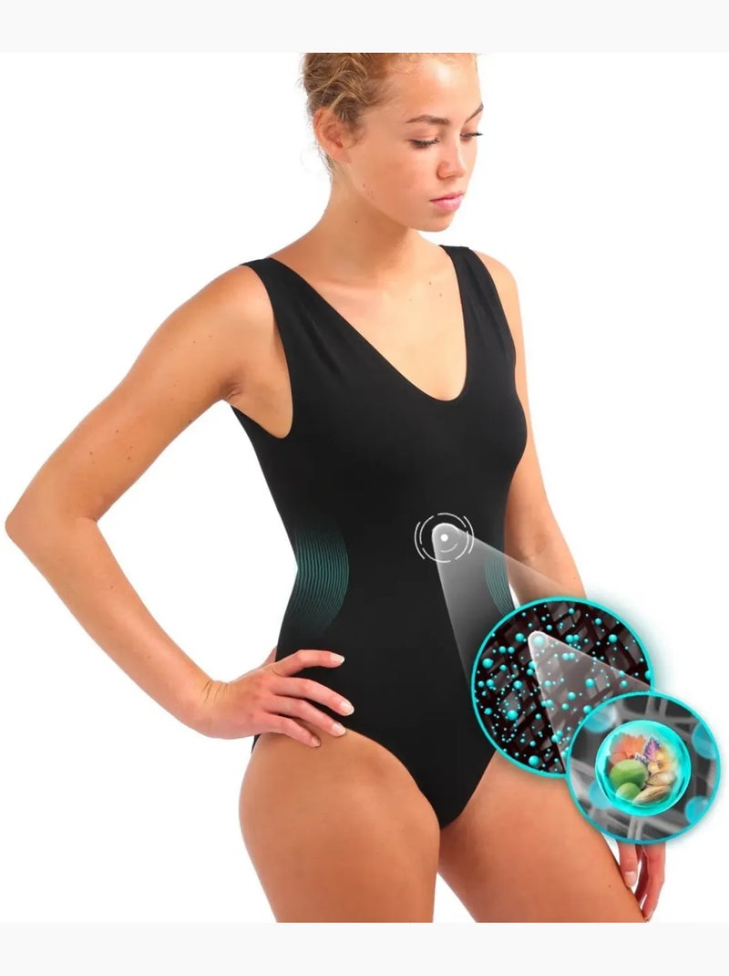 Maillot de bain Sculptant minceur Noir - Kiabi