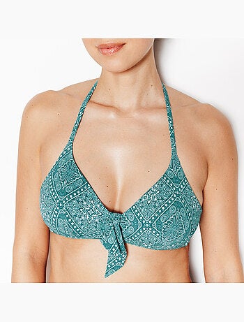 Maillot de bain triangle palmyre - rougegorge lingerie