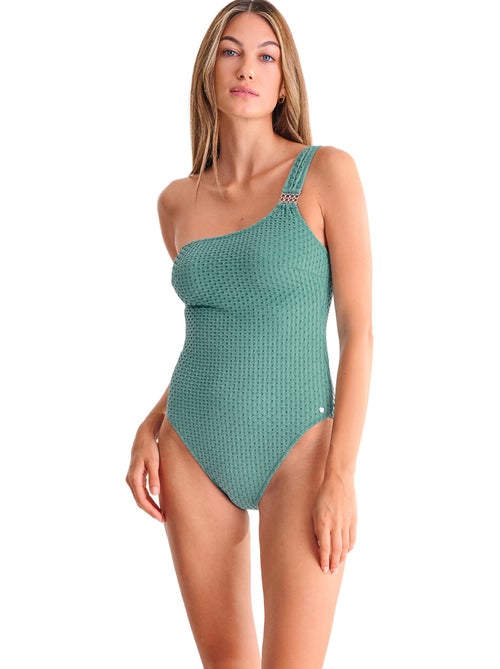 Maillot de bain une pièce asymétrique sans armatures egypt - Kiabi Maillot de bain une pièce asymétrique sans armatures egypt - Kiabi