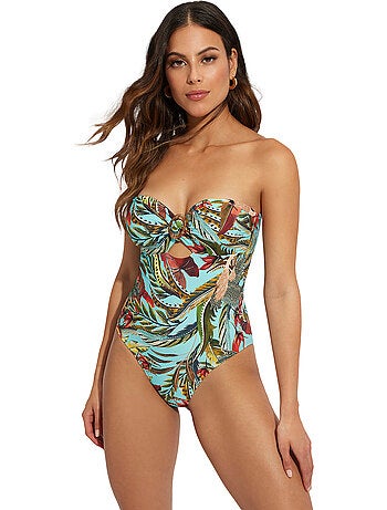 Maillot de bain une pièce bustier galapagos