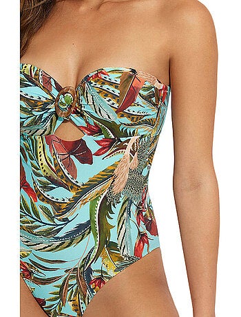 Maillot de bain une pièce bustier galapagos
