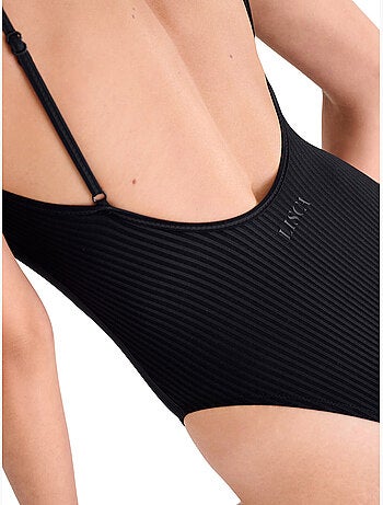 Maillot de bain une pièce échancré sans armatures florida
