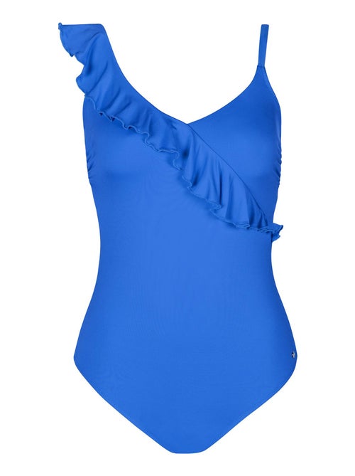 Maillot de bain une pièce échancré sans armatures multipositions kenya - Kiabi Maillot de bain une pièce échancré sans armatures multipositions kenya - Kiabi