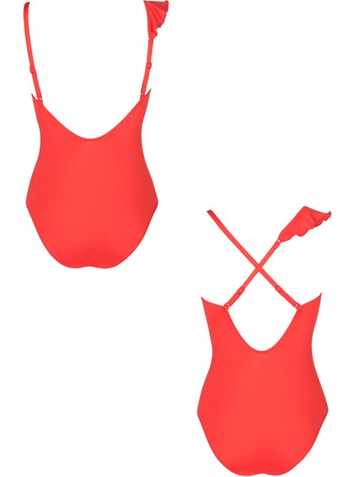 Maillot de bain une pièce échancré sans armatures multipositions kenya - Kiabi Maillot de bain une pièce échancré sans armatures multipositions kenya - Kiabi