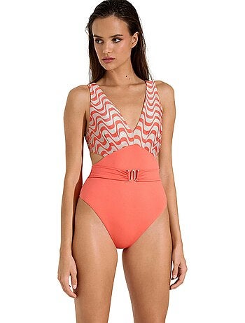 Maillot de bain une pièce monokini préformé sans armatures iceland