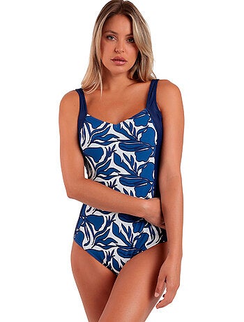 Maillot de bain une pièce préformé amincissant curvy line