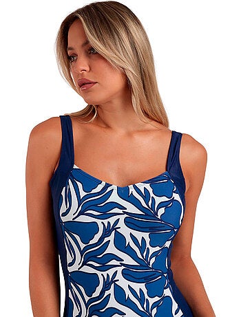 Maillot de bain une pièce préformé amincissant curvy line