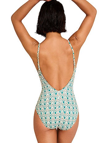 Maillot de bain une pièce préformé kaleido