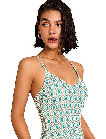 Maillot de bain une pièce préformé kaleido
