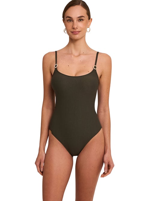 Maillot de bain une pièce préformé sans armatures solstice - Kiabi Maillot de bain une pièce préformé sans armatures solstice - Kiabi