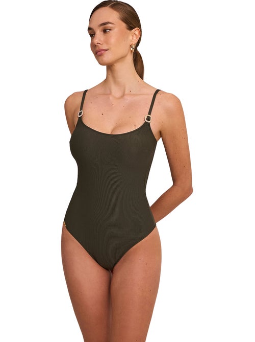 Maillot de bain une pièce préformé sans armatures solstice - Kiabi Maillot de bain une pièce préformé sans armatures solstice - Kiabi