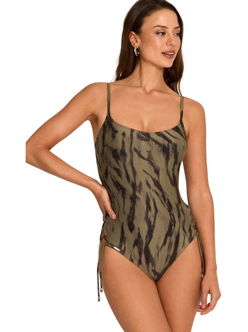 Maillot de bain une pièce préformé savage - Kiabi Maillot de bain une pièce préformé savage - Kiabi