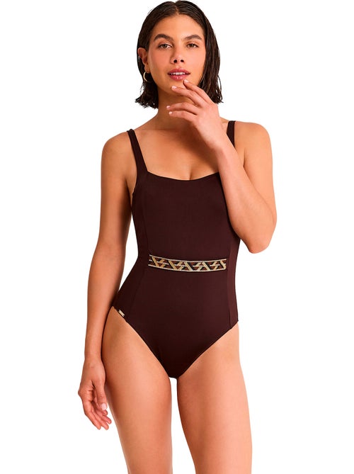 Maillot de bain une pièce sculptant armaturé duna - Kiabi Maillot de bain une pièce sculptant armaturé duna - Kiabi