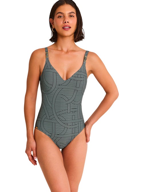 Maillot de bain une pièce shapewear préformé reverie - Kiabi Maillot de bain une pièce shapewear préformé reverie - Kiabi