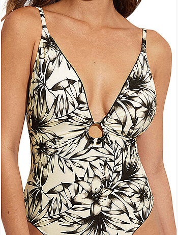 Maillot de bain une pièce triangle préformé honolulu
