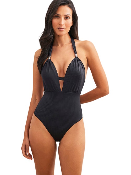 Maillot de bain une pièce triangle préformé multipositions manhattan - Kiabi Maillot de bain une pièce triangle préformé multipositions manhattan - Kiabi