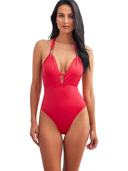 Maillot de bain une pièce triangle préformé multipositions manhattan - Kiabi Maillot de bain une pièce triangle préformé multipositions manhattan - Kiabi