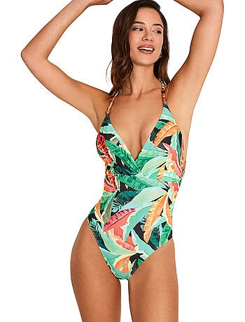 Maillot de bain une pièce triangle préformé oasis