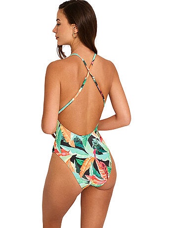 Maillot de bain une pièce triangle préformé oasis