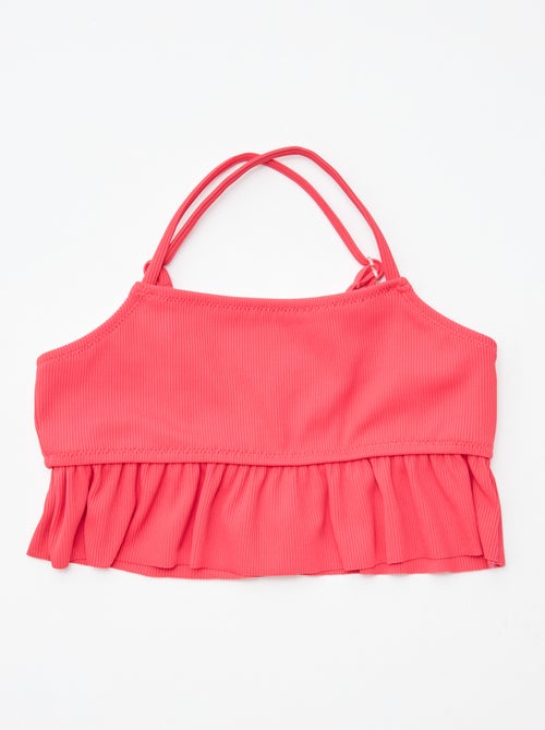 Maillot de bain volanté - 2 pièces - Kiabi