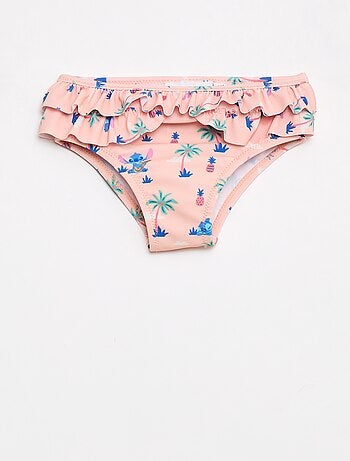 Maillot de bain volanté à motif