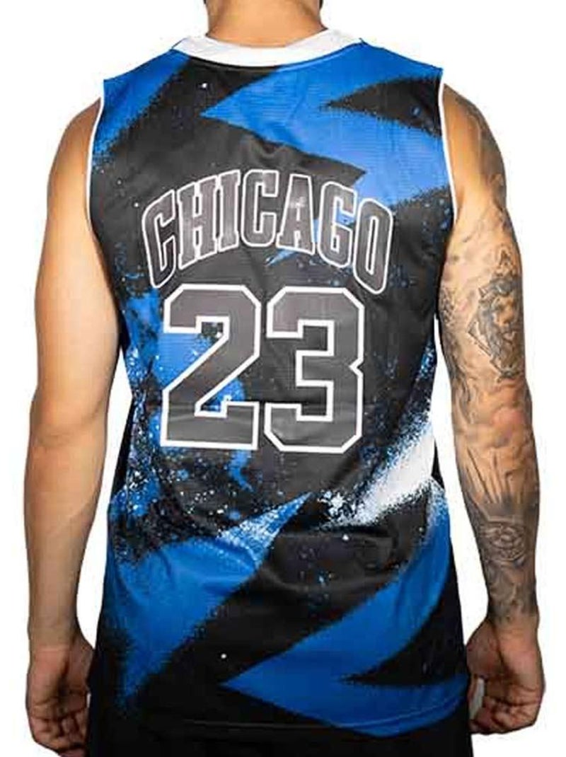 Maillot de basketball Homme Sport Zone Bleu - Kiabi