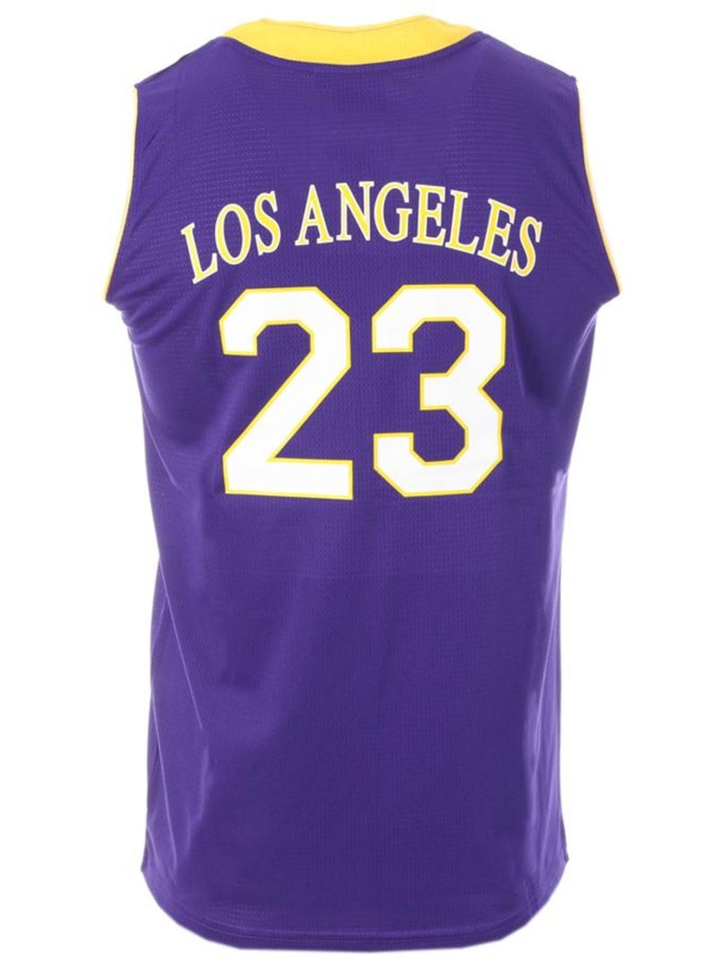 Maillot de Basketball Homme Sport Zone Violet - Kiabi