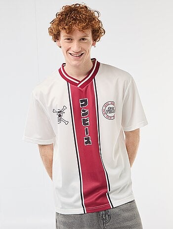 Maillot de foot imprimé 'One piece'