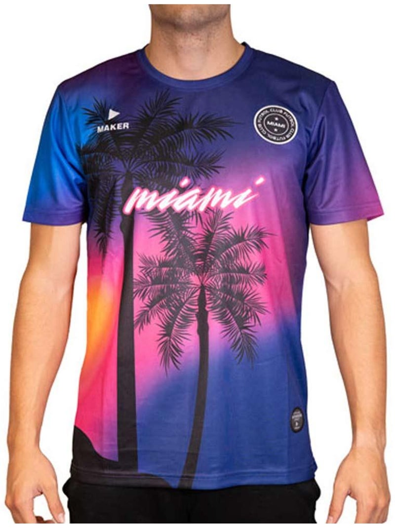 Maillot de Football Sport Zone Miami Rose - Kiabi