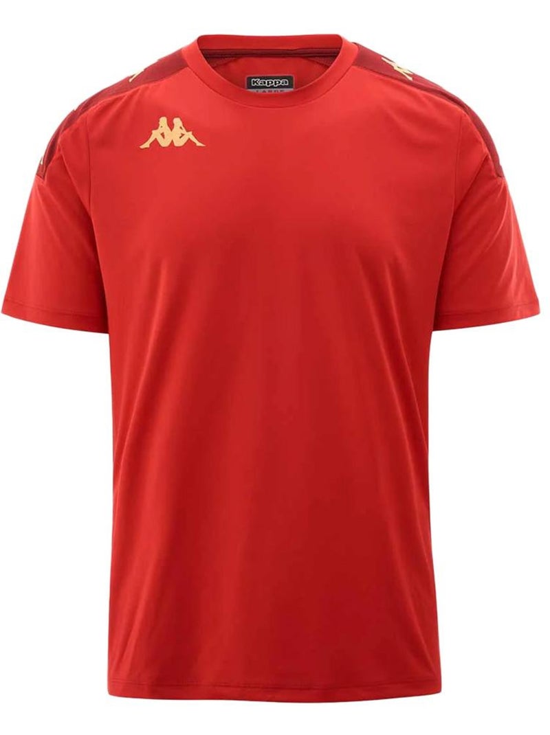 Maillot de sport junior kappa Rouge - Kiabi