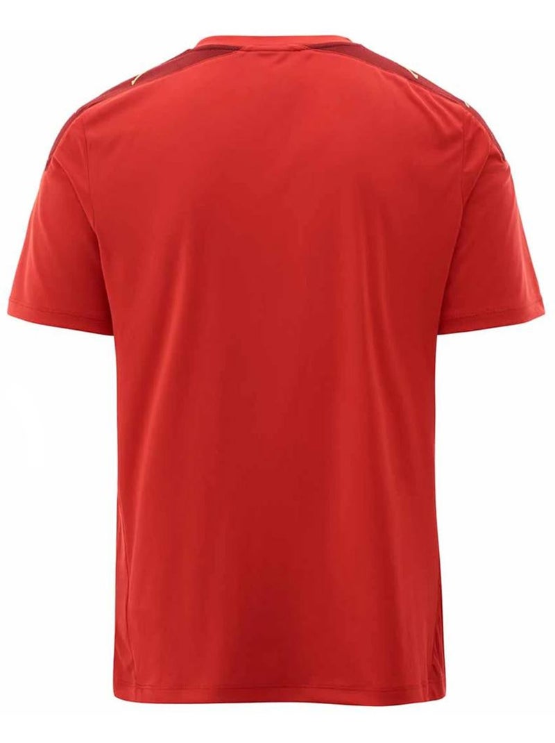 Maillot de sport junior kappa Rouge - Kiabi
