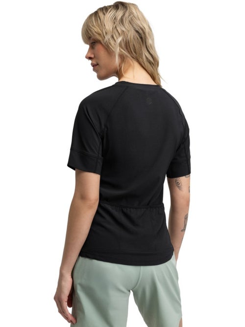 Maillot manches courtes cyclotourisme femme cyclisme femme map - Kiabi