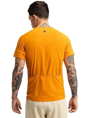 Maillot manches courtes cyclotourisme homme cyclisme homme pilgrim