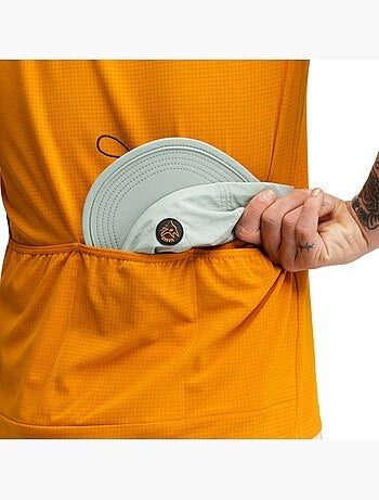Maillot manches courtes cyclotourisme homme cyclisme homme pilgrim