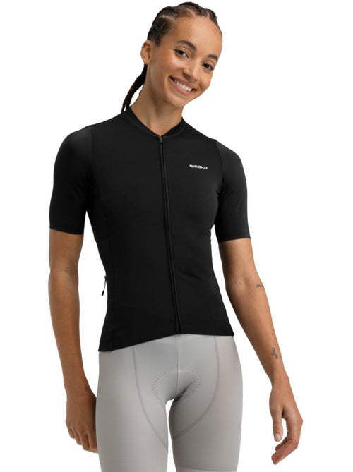 Maillot vélo manches courtes en tissu recyclé femme cyclisme femme m6r fly - Kiabi Maillot vélo manches courtes en tissu recyclé femme cyclisme femme m6r fly - Kiabi